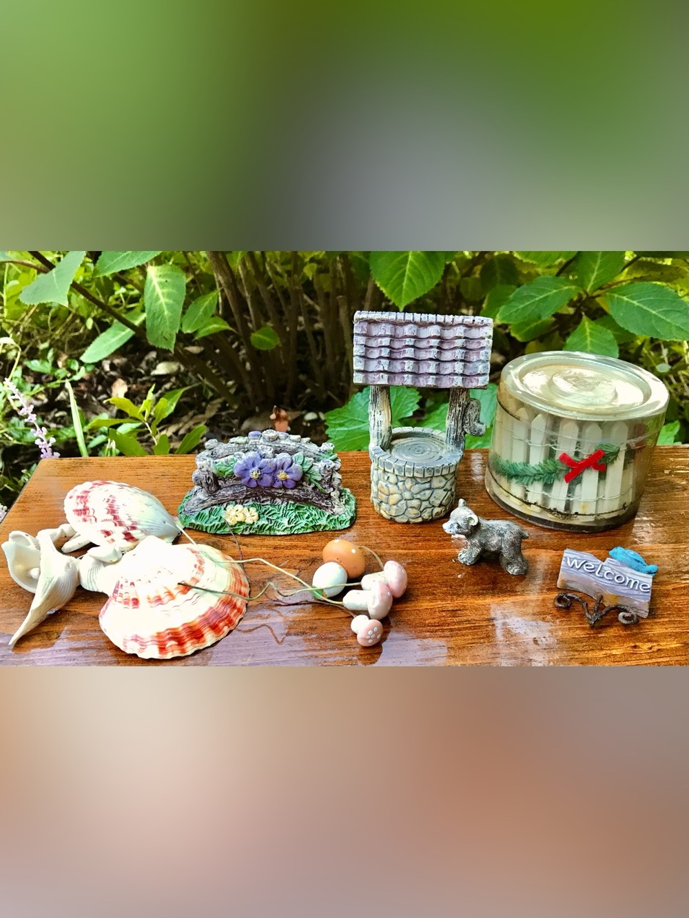 2/$10 Lot Miniature Fairy Gnome Garden Planter Plant Container Decoration
